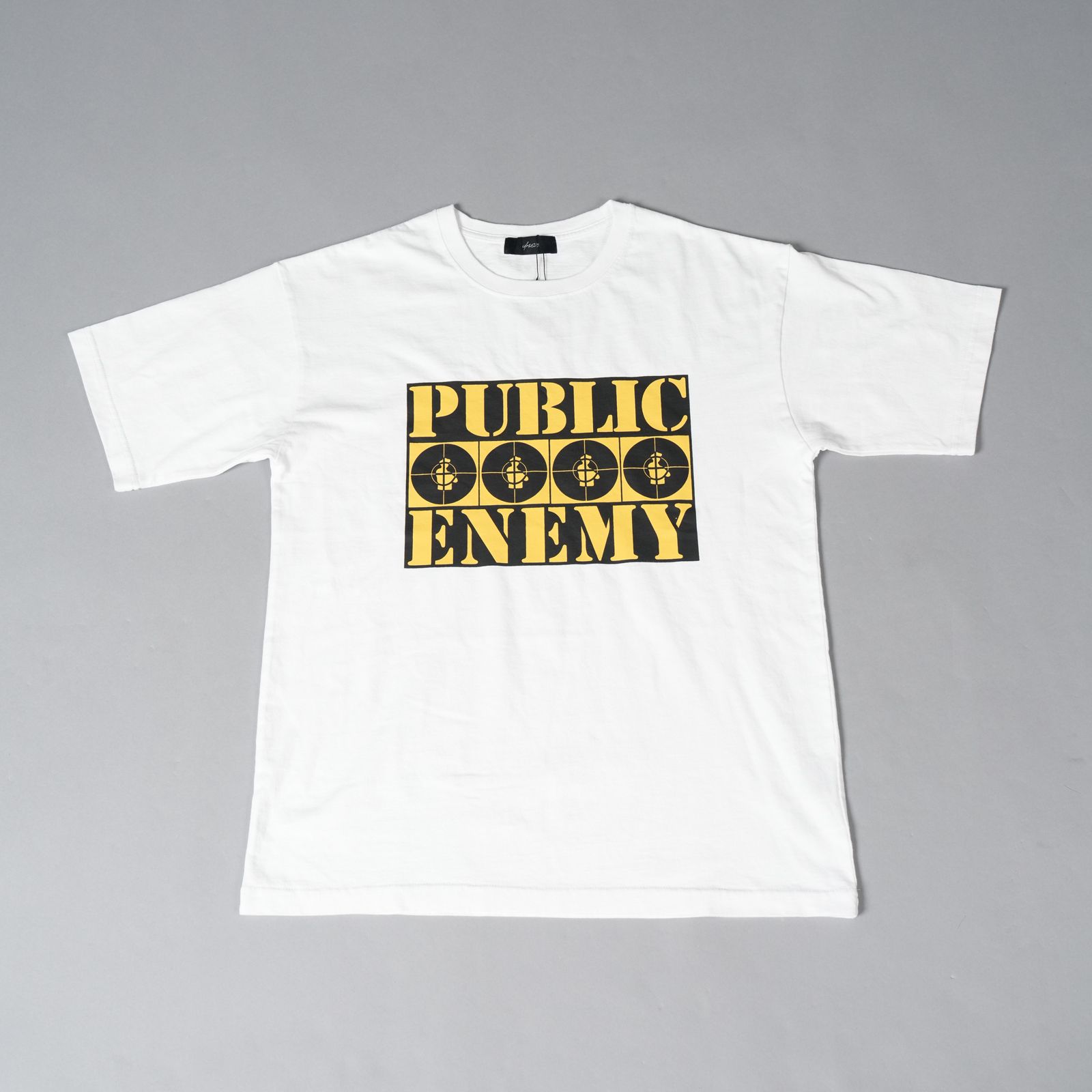 UM25AW-19 / PUBLIC ENEMY / パブリックエネミー / Tシャツ (ホワイト)