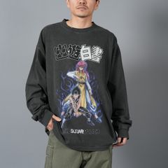 [幽遊白書]  TYUM24AM004 / L/S T-Shirt (KURAMA/HIEI) / ロンT・カットソー (ブラック)