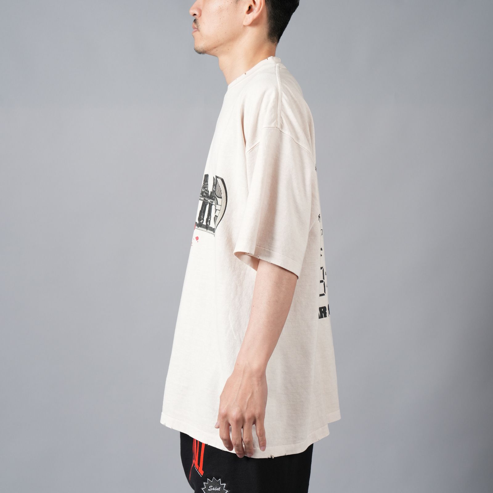 【ラスト1点】[GANTZ / ガンツ]  TGAM24SM007 / S/S TEE / Tシャツ (ホワイト)