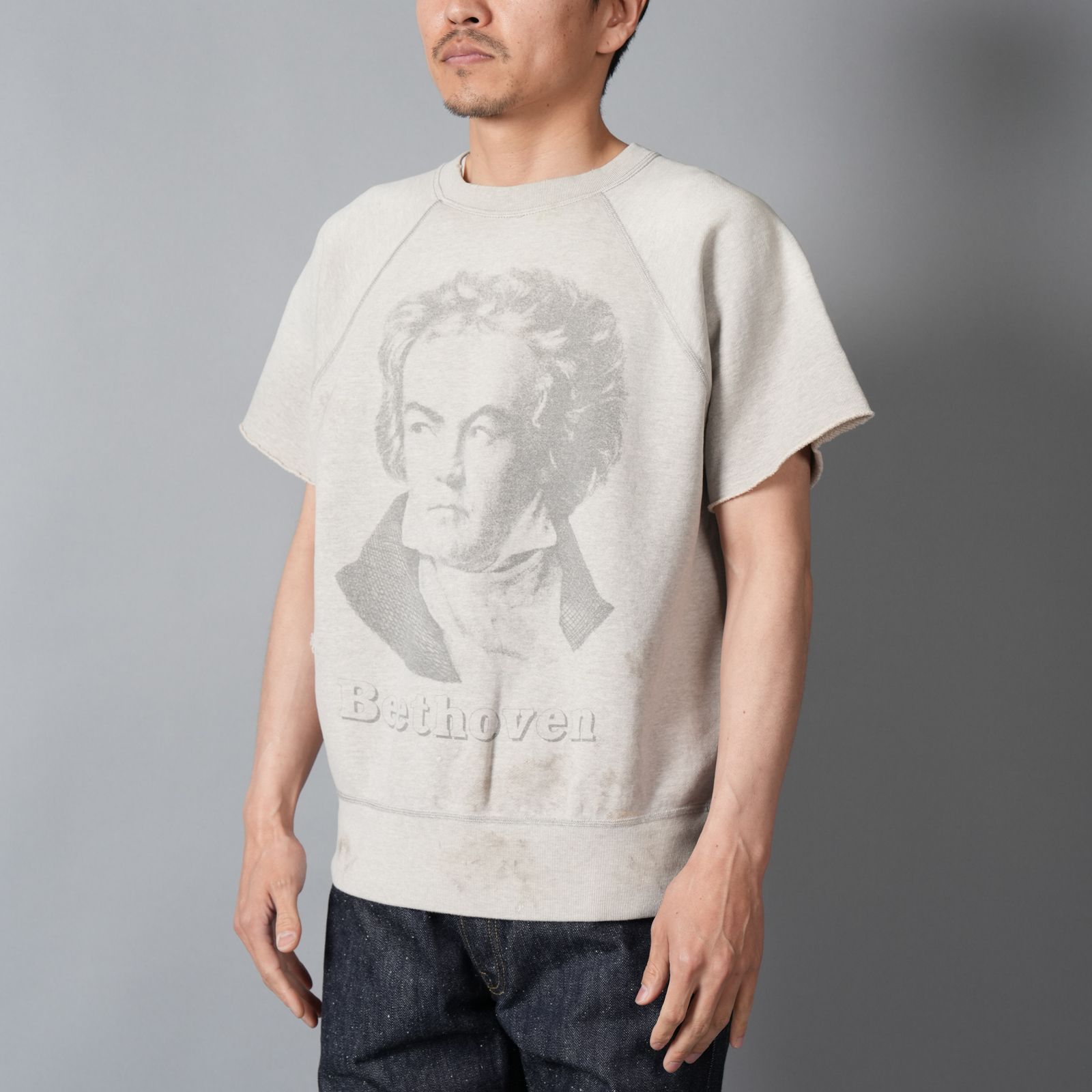 【ラスト1点】SM-MK8-0000-051 / SS CRW NECK SWT / BEETHORVEN / GRY / スウェット (グレー)