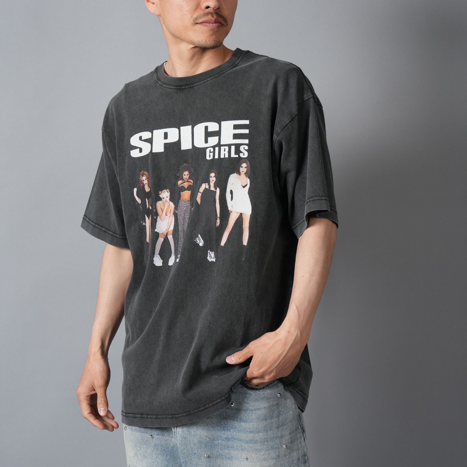 【残りわずか】UIZZ-22571 / SPICE GIRLS / スパイスガールズ / Tシャツ (ブラック)