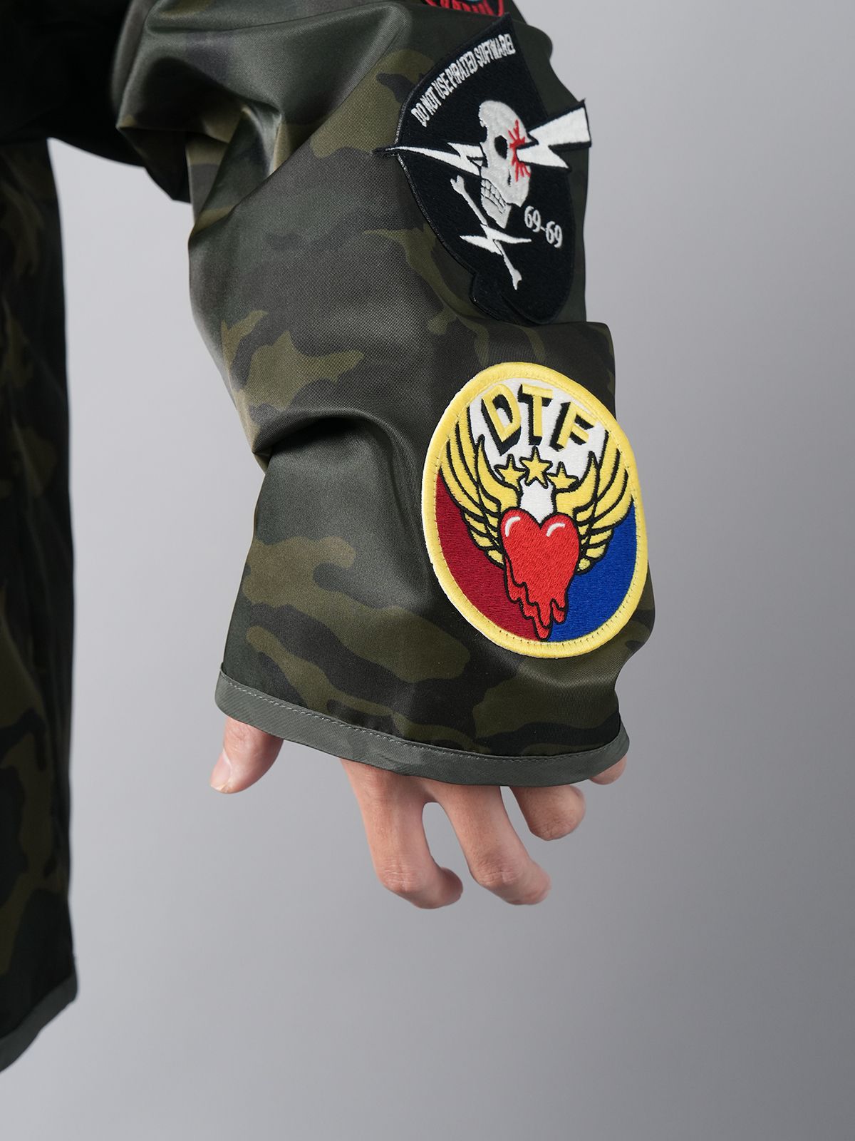 【ラスト1点】 REVRSBL QUILT LINER JKT /  リヴァーシブル キルト ライナージャケット (カモフラージュ)