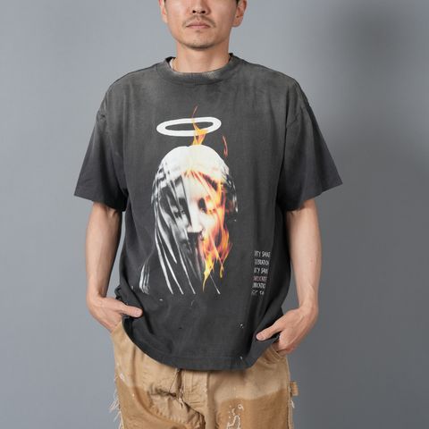 【ラスト1点】SM-HR8-0000-002 / SS TEE / DEVIL DADDY / BLACK / Tシャツ (ブラック)