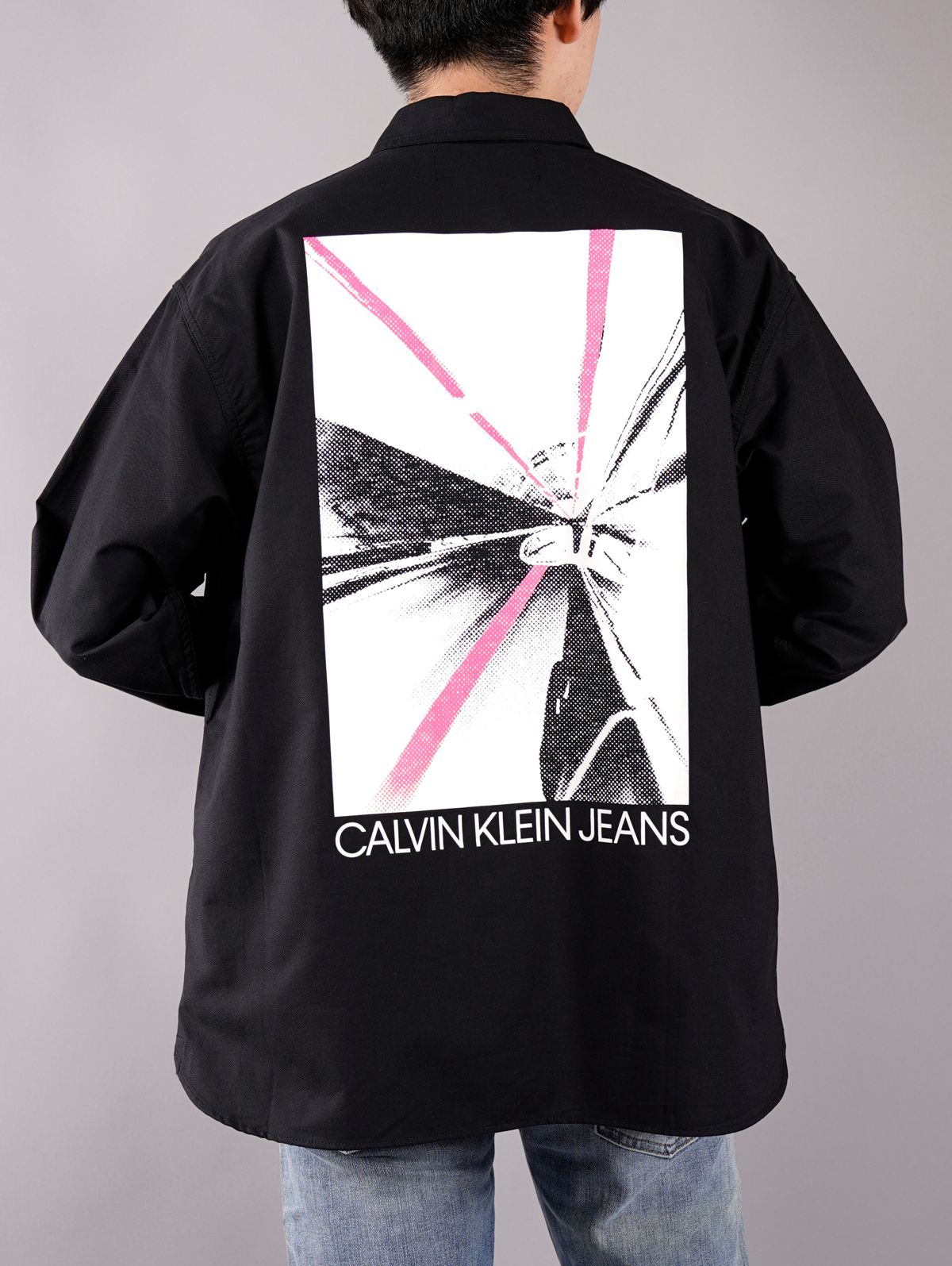 Calvin Klein - GRAPHIC OVERSIZED SH / グラフィック オーバーサイズ