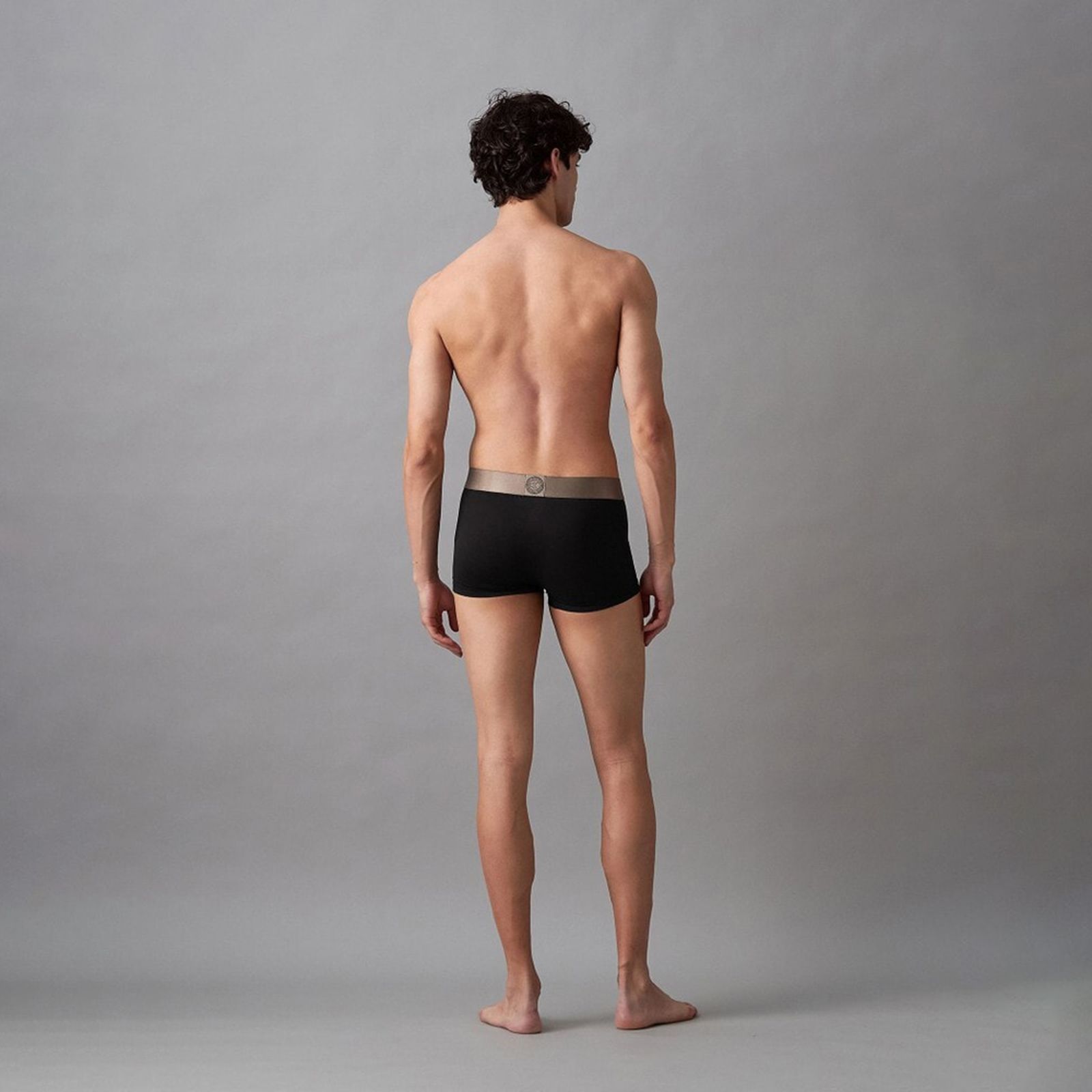 【ラスト1点】【定番アイテム】LOW RISE TRUNKS / ボクサーパンツ / ICON MICRO / ローライズトランクス (ブラック)