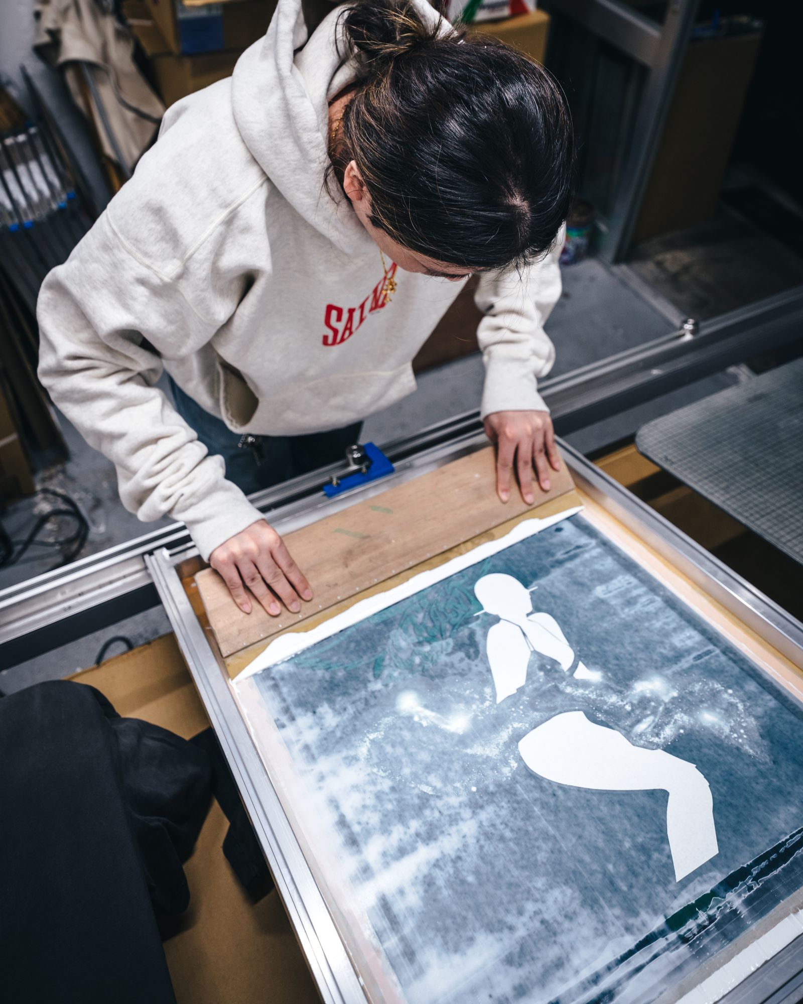 ラスト1点 / SM-S22-0000-074 /  SWEAT SHIRT / SORAYAMA / スウェットシャツ ソラヤマ  (ブラック)