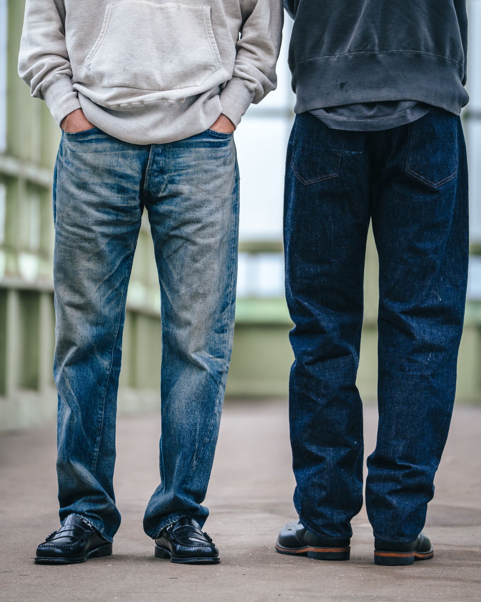 【コラボ】SM-HR1-0000-C61 / BB_DENIM PNT /  5PKTS REGID / BLUE / デニムパンツ (ブルー)