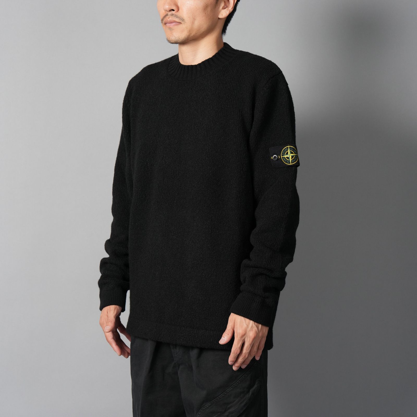 STONE ISLAND - 5100056 / KNIT / ニットセーター (ブラック