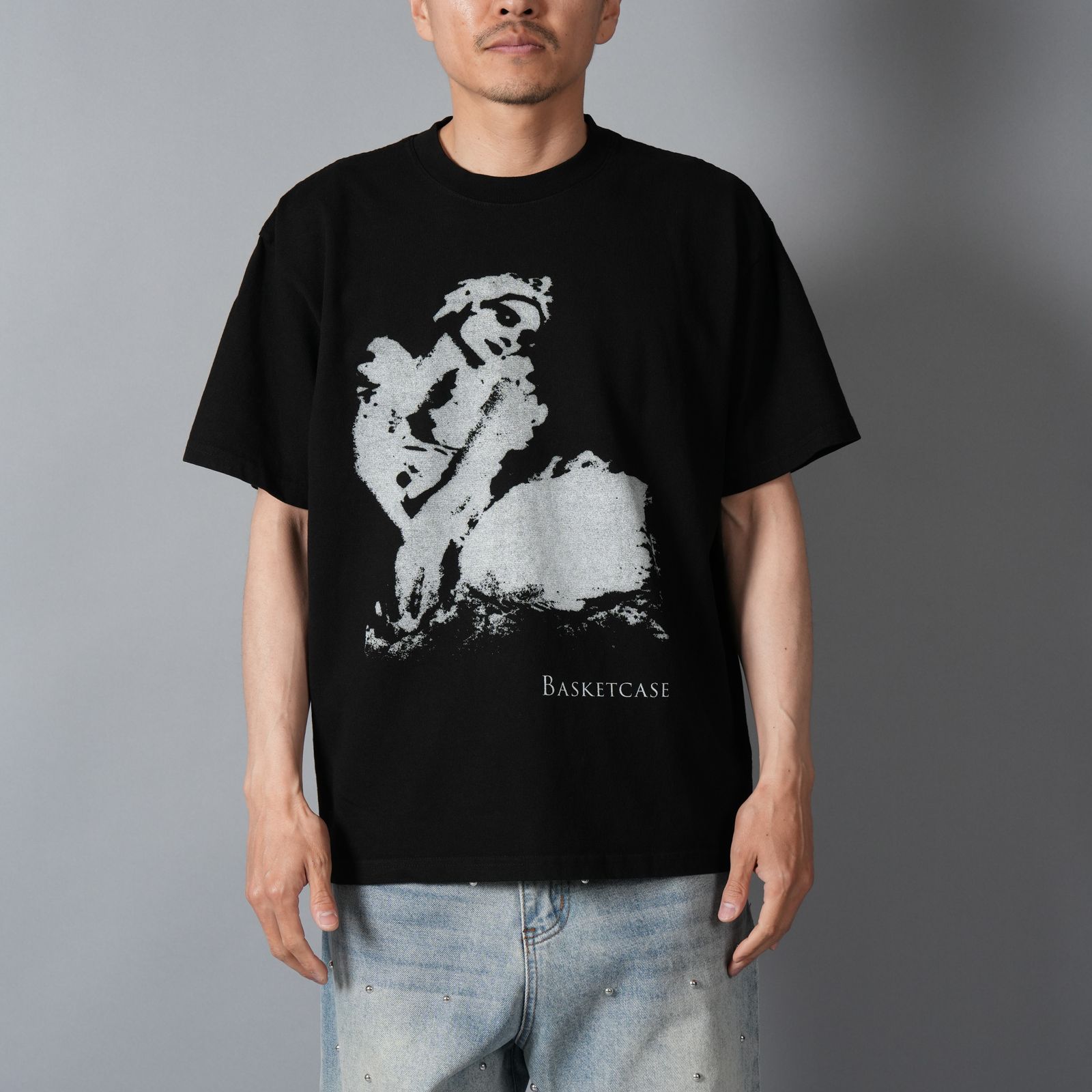 GIMMICK, t-shirt / Tシャツ (ブラック)