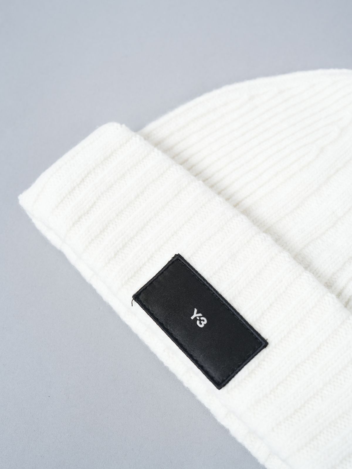 【OUTLET】Y-3 KNIT BEANIE  / ワイスリー  ニットビーニー  (エクリュ)