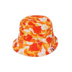 【コラボ】EU-MK8-0000-C15 / EU APE ALOHA BUCKET HAT / バケットハット(オレンジ)