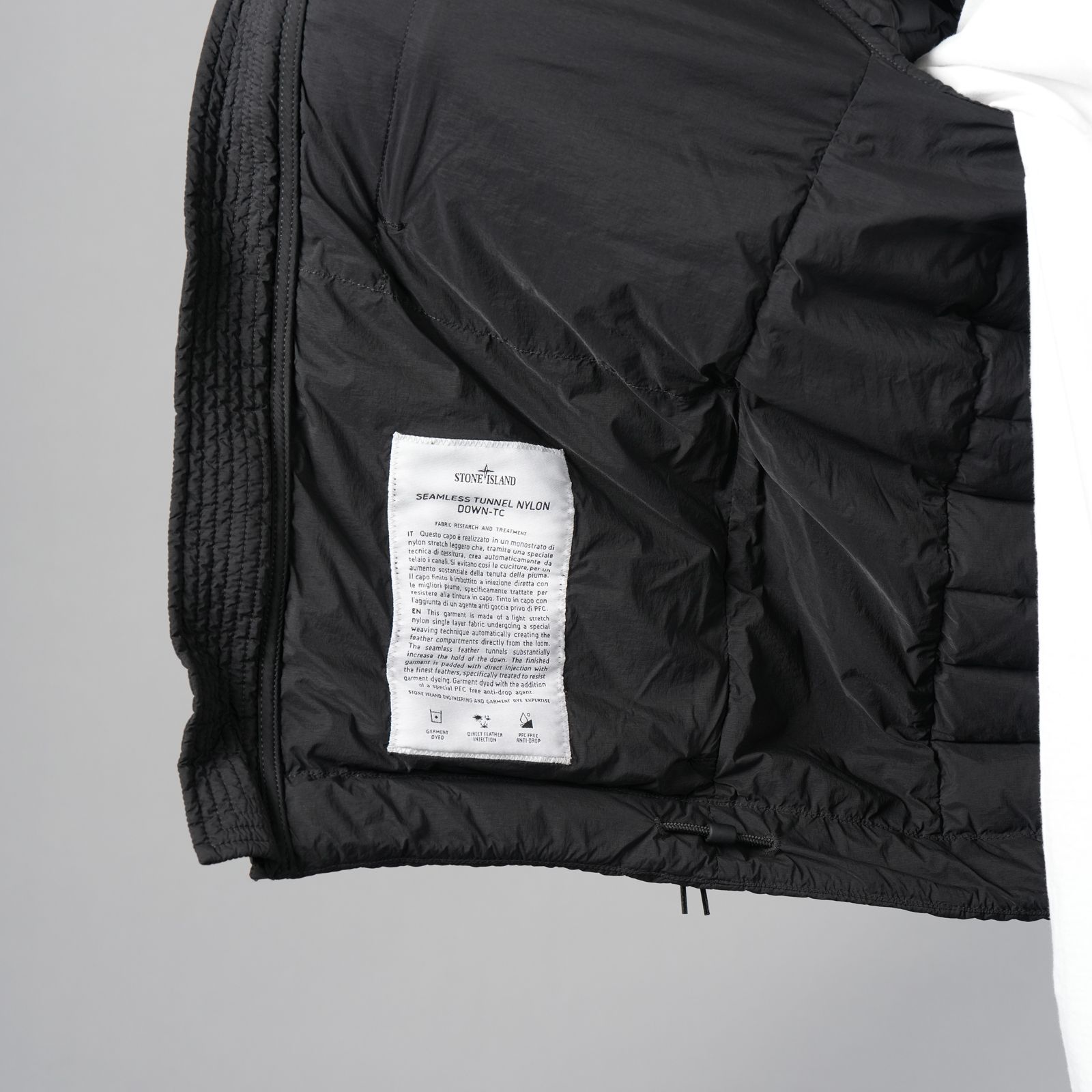 4100020 / DOWN JACKET / ダウンジャケット 【ガーメントダイ】(ブラック)