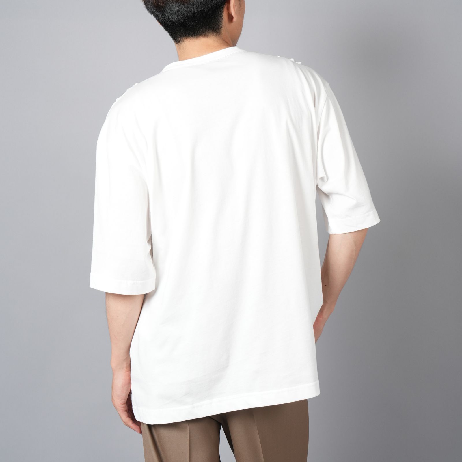 TAAKK - 【ラスト1点】RUFFLE PRINT JERSEY / ラッフルプリント TAAKK - 【ラスト1点】RUFFLE PRINT JERSEY / ラッフルプリント