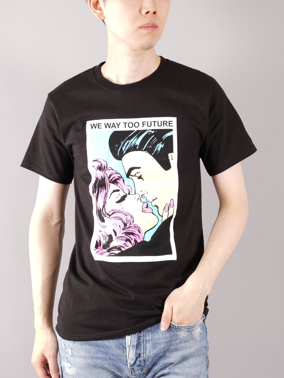 ラスト1点 / EDEU-TE-01/BLK/TEE4 / Tシャツ (ブラック)