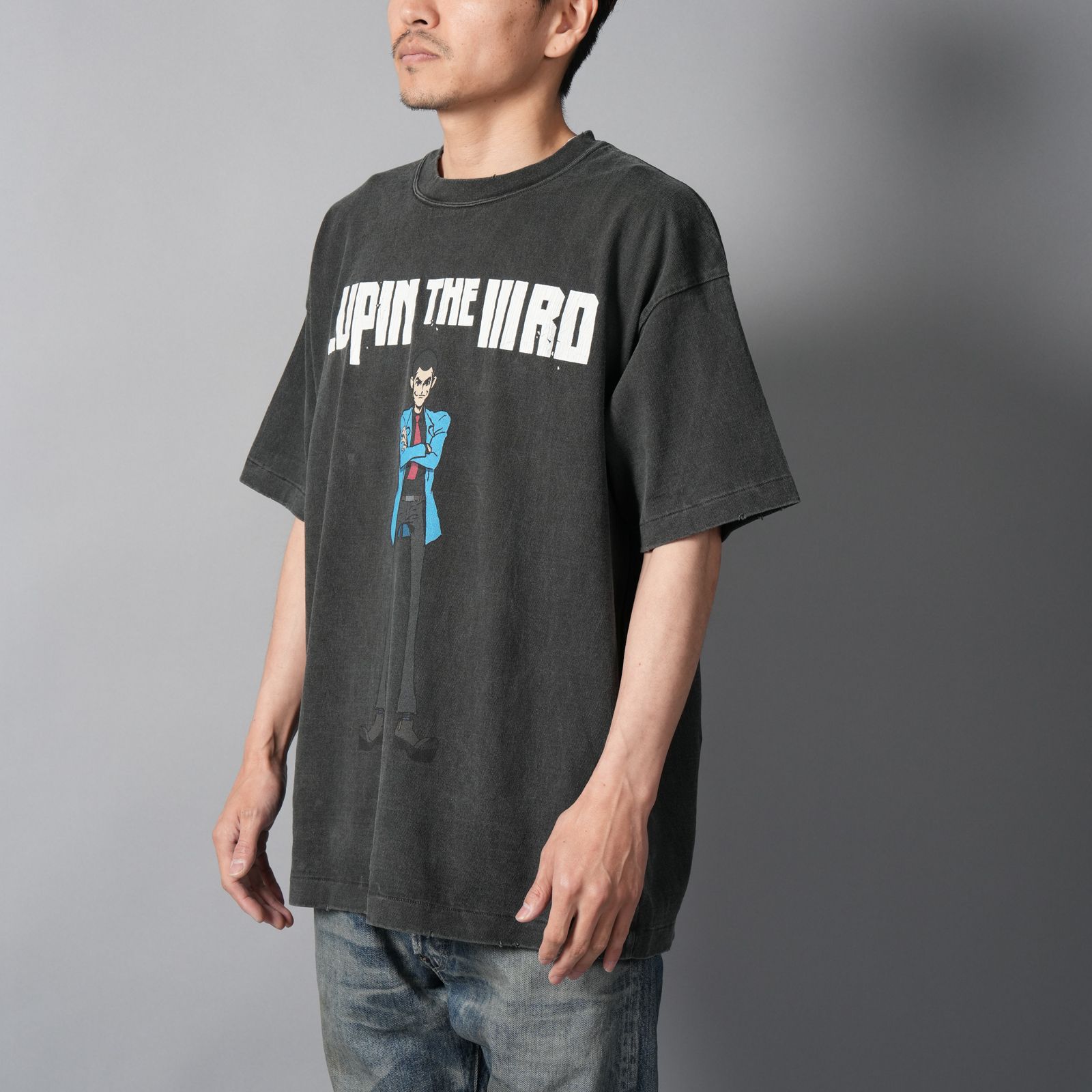[LUPIN THE IIIRD]  S/S T-Shirt  (LUPIN) / Tシャツ (ブラック)
