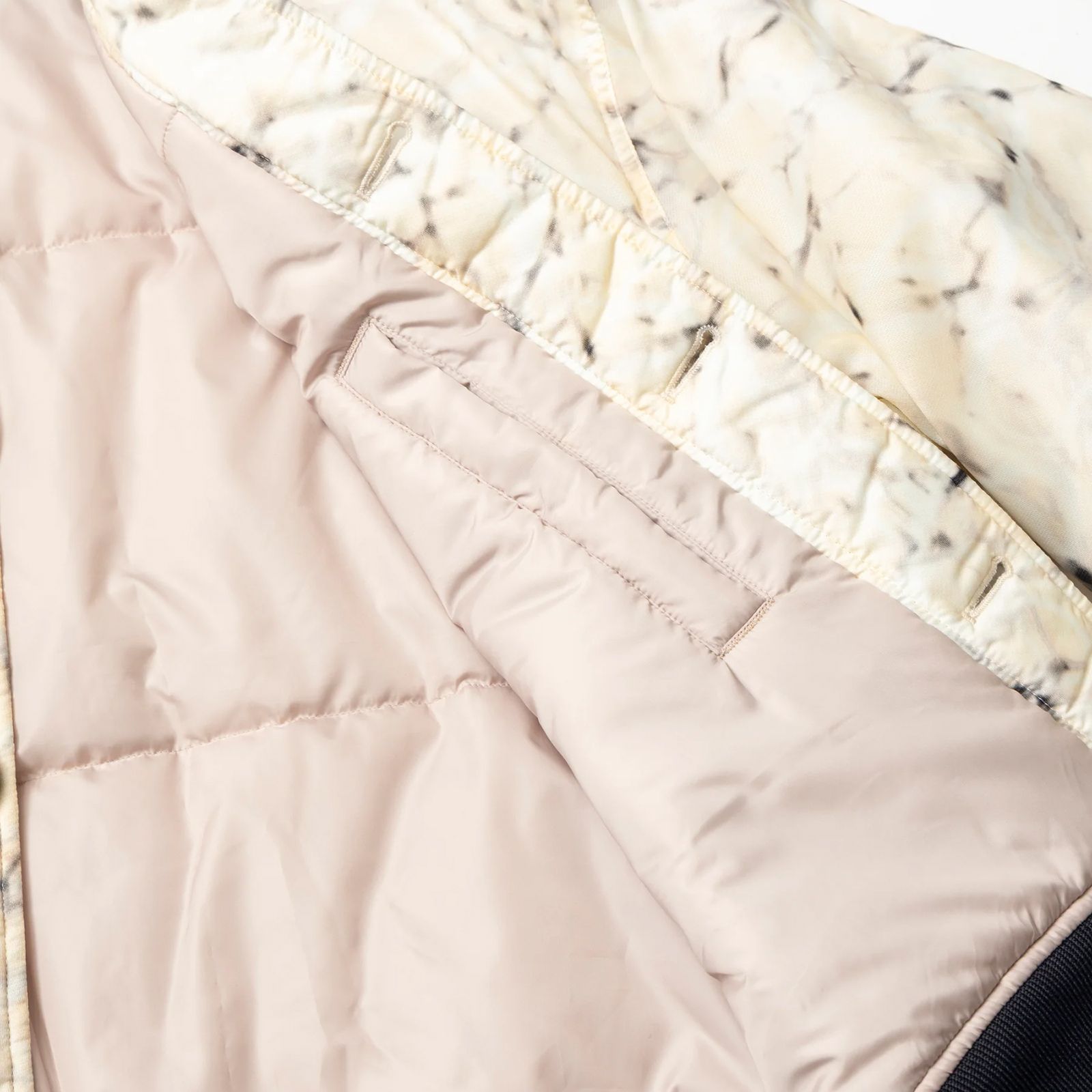 WR REAMIDE DOBBY FLIGHT JACKET  / フライトジャケット (マーブルベージュ)