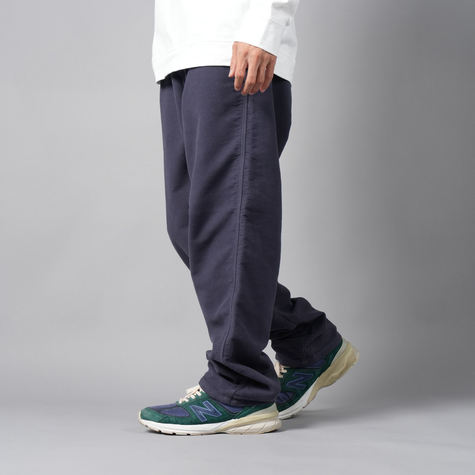 319X6 COTTON MOLESKIN_STONE ISLAND MARINA  / コットンモールスキンパンツ (ネイビー)