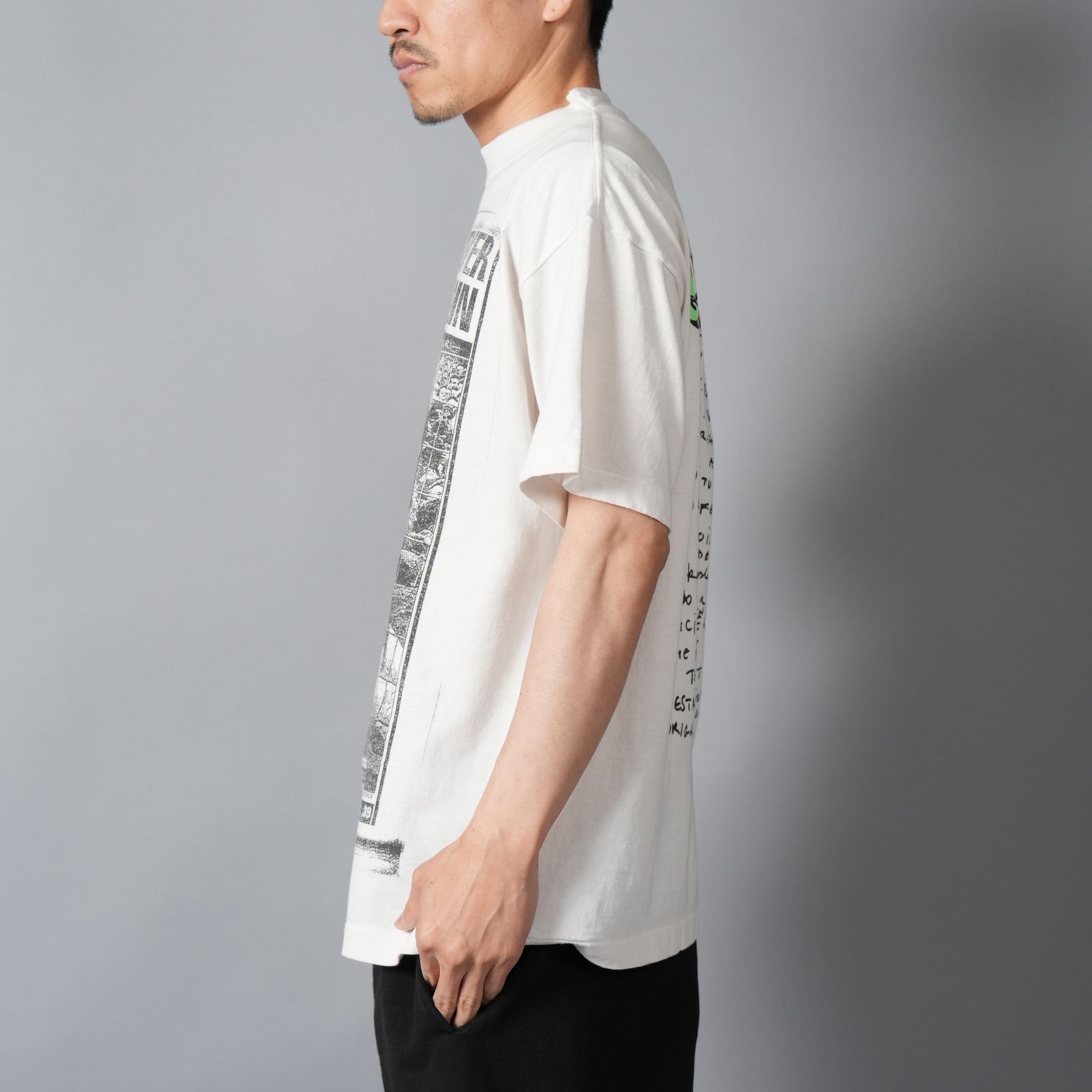 【残りわずか】【コラボ】SM-MK8-0000-C02 / JR_SS T-SHIRT / MASK / WHITE / Tシャツ (ホワイト)