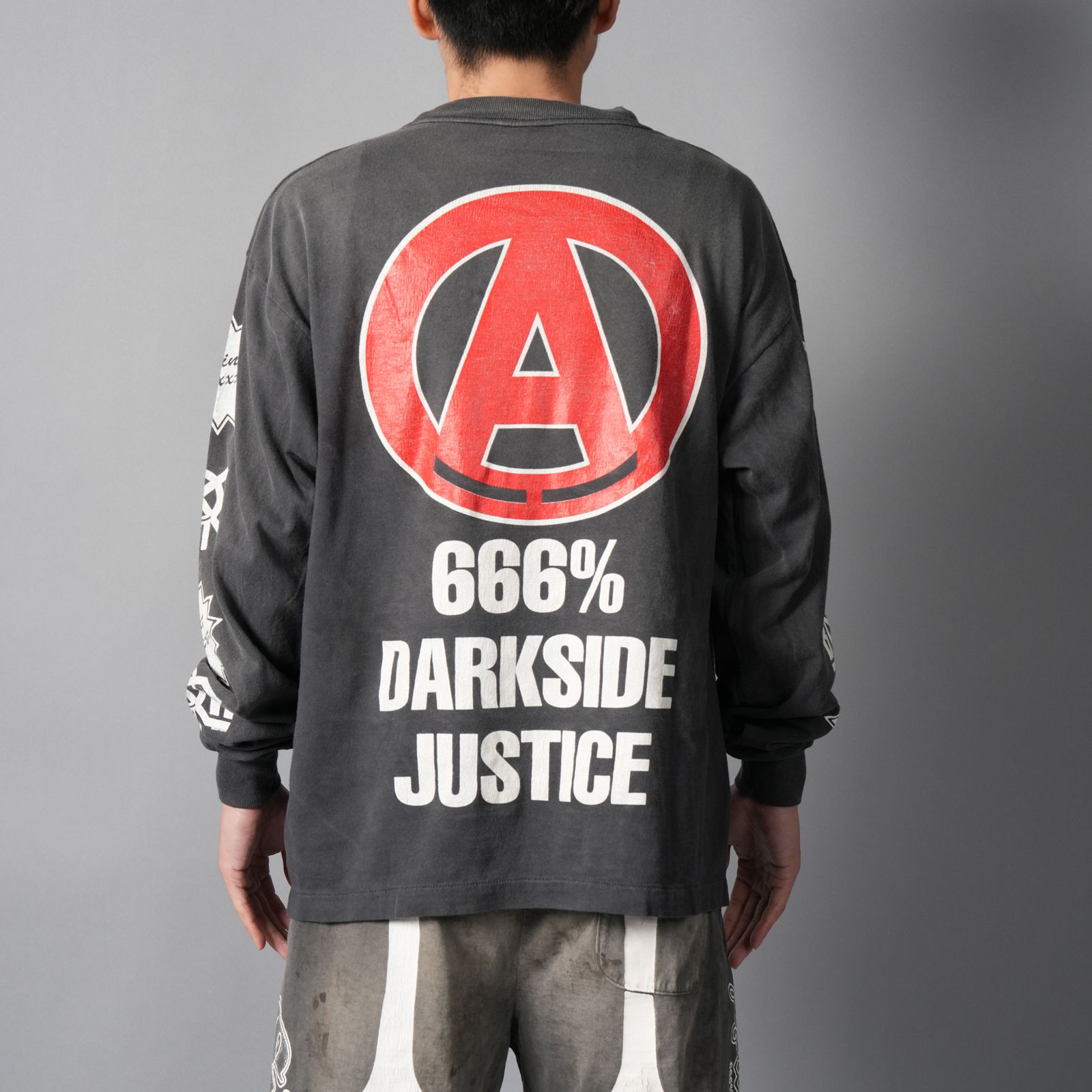 【ラスト1点】【コラボ】SM-MK8-0000-C31 / BH_LS T-SHIRT / SAINTY HUNTER / ロンT・カットソー(ブラック)