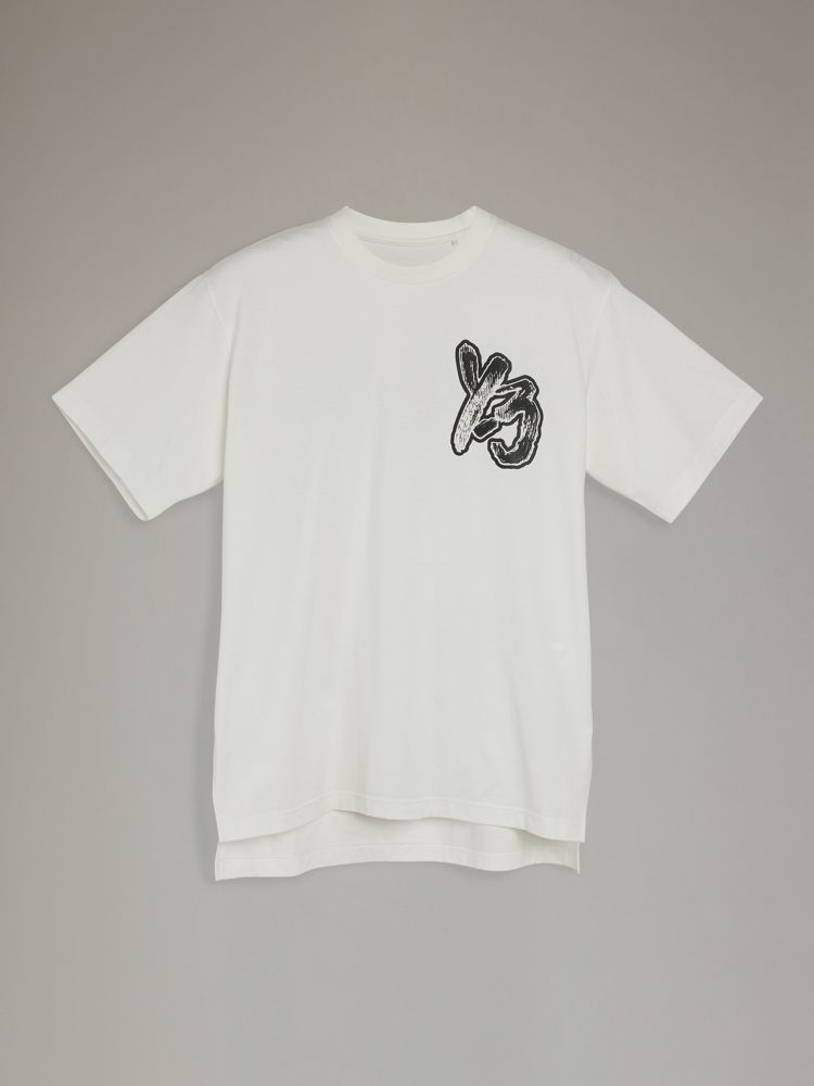 BRUSH GFX SS T  / ブラッシュ グラフィックス Tシャツ 【オーバーシルエット】   (ホワイト)