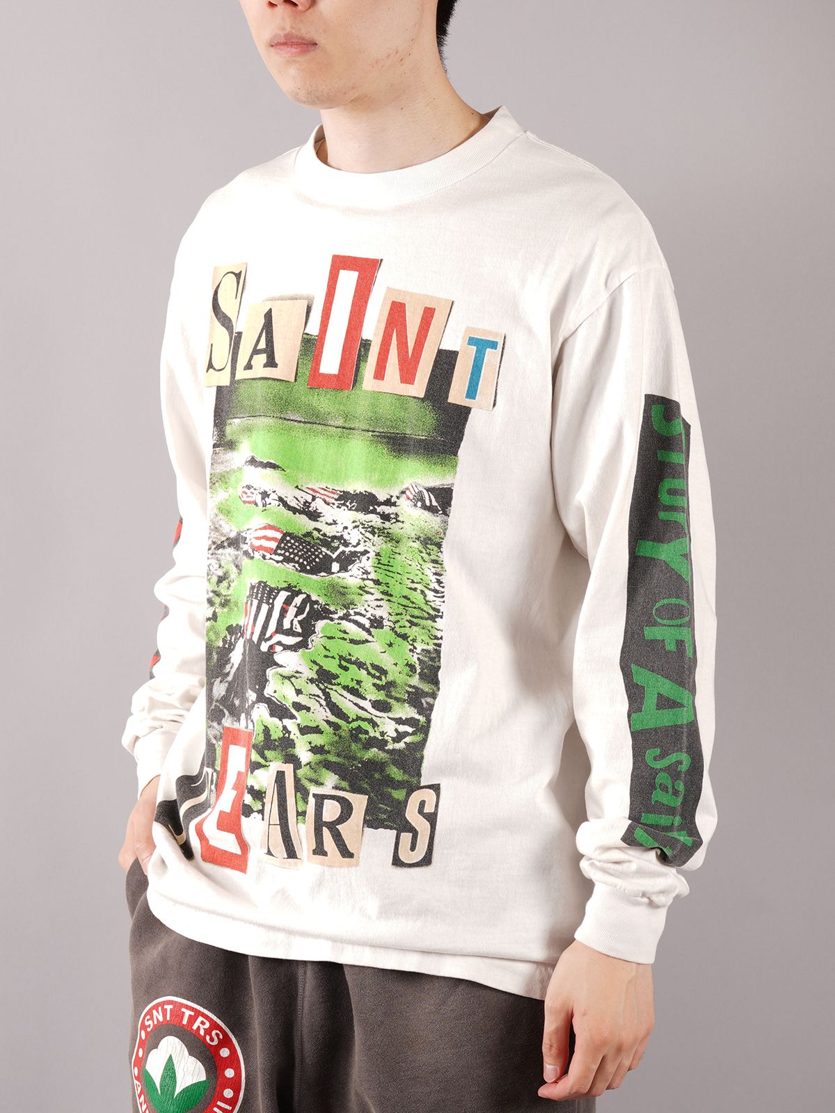 ラスト1点 / SM-A21-0000-048/STT_LS TEE_LANDSCAPE  (ホワイト)
