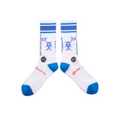 SM-HR1-0000-109 / SOCKS / SINNER / WHITE+BLUE / ソックス(ホワイト/ブルー)