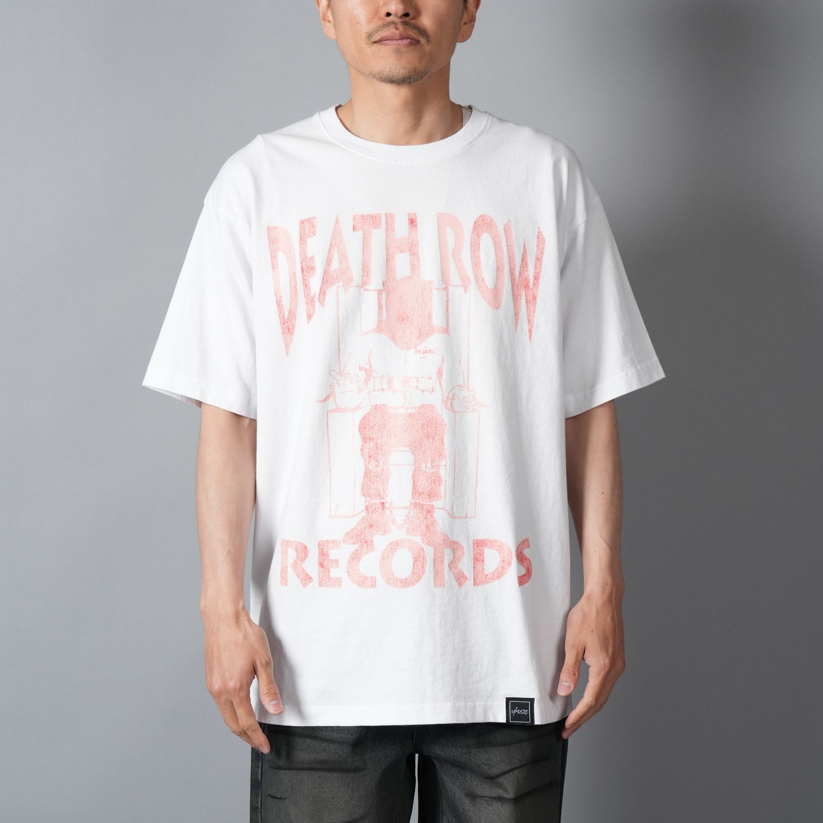 【ラスト1点】UIZZ-22633 / DEATHROW / デスロウ / Tシャツ (ホワイト)