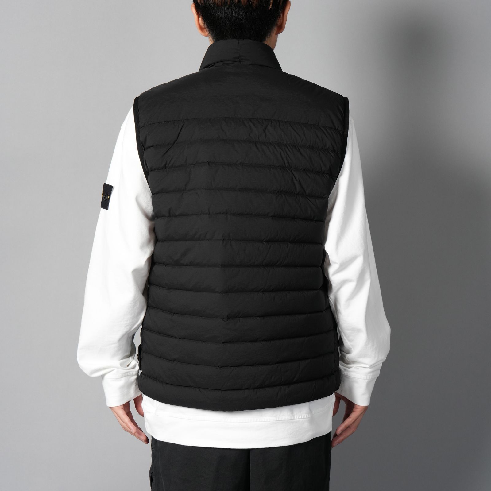 G100004 / DOWN VEST / ダウンベスト[ガーメントダイ](ブラック)