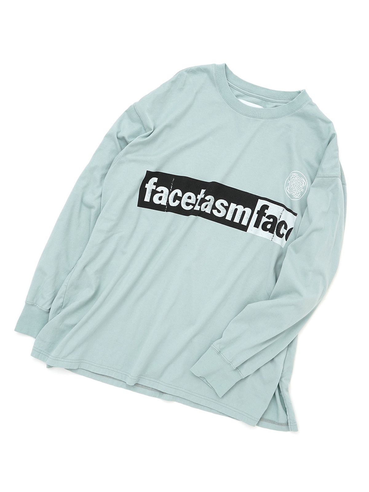 【ラスト1点】LOGO LONG TEE / ロングTシャツ(ロゴ) / TOF-TEE-U04 / カットソー / ライトブルー / メンズ