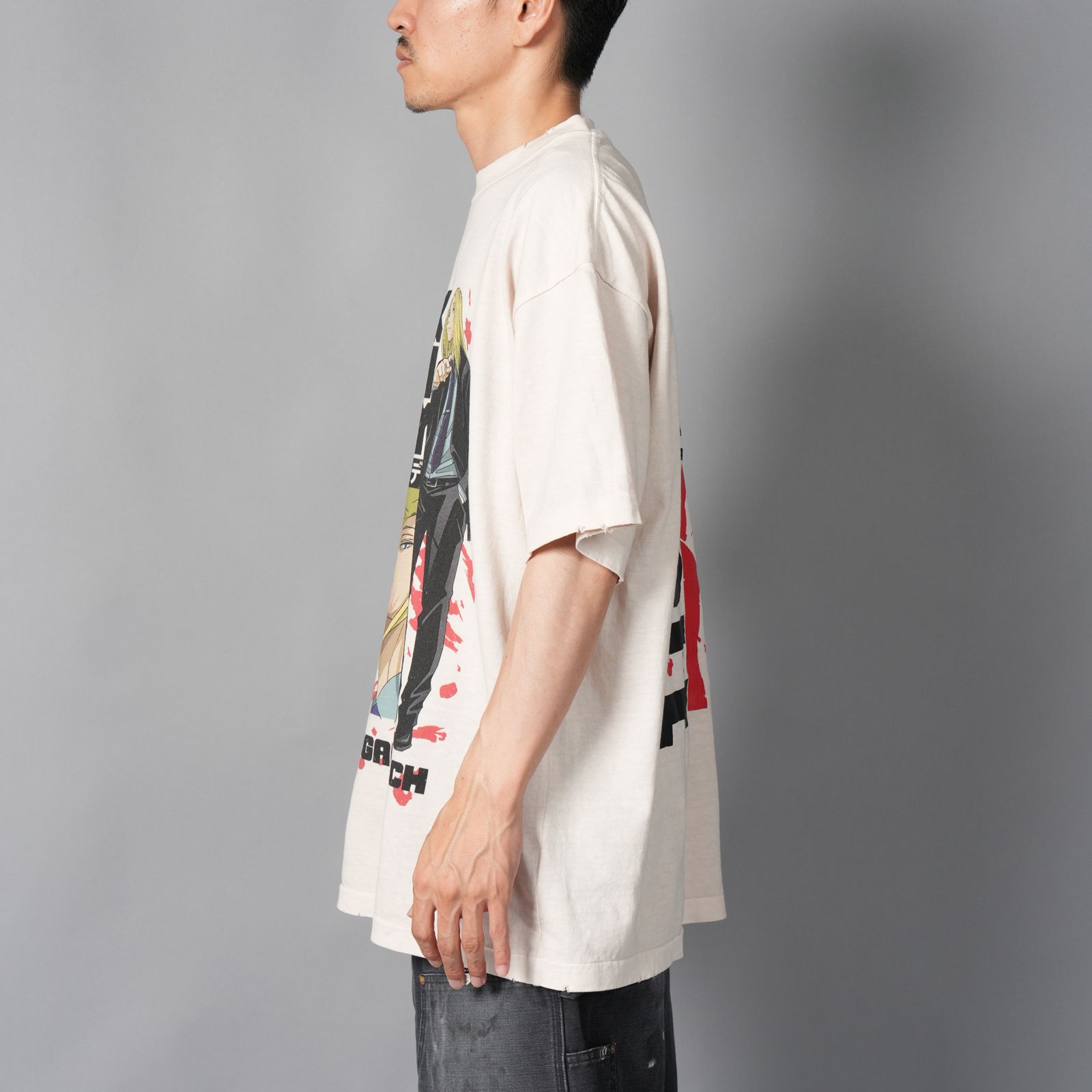 [SAKAMOTODAYS]  TSDM25SM010 / S/S T-Shirt  (SHISHIBA)  / Tシャツ (ホワイト)