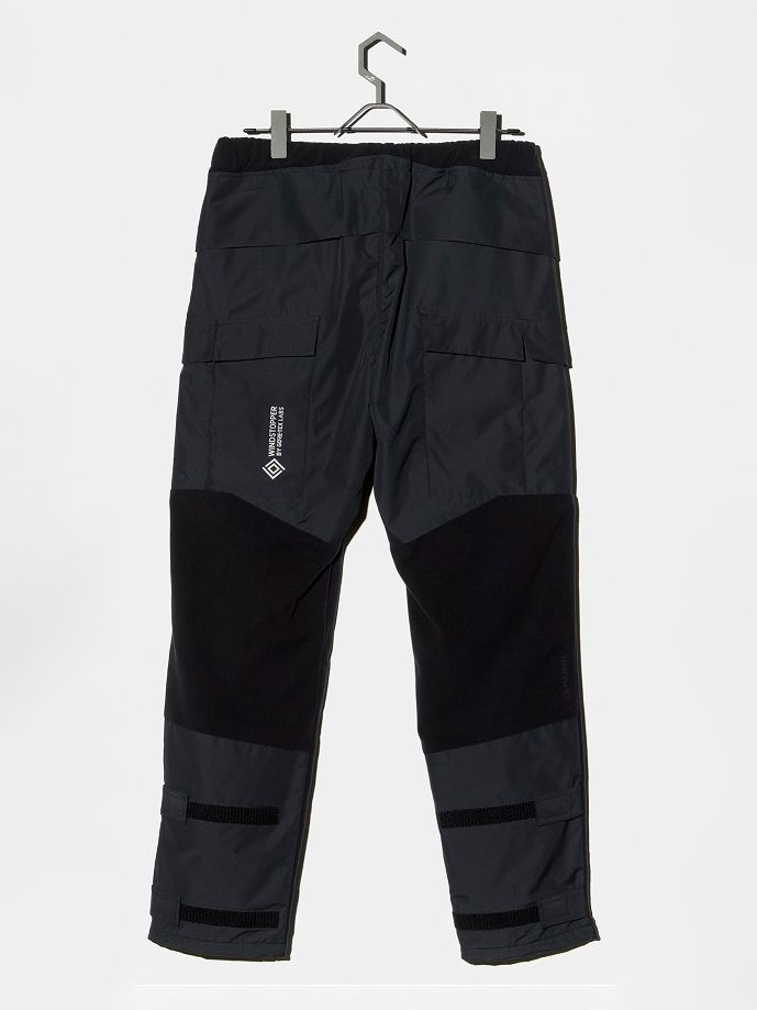 【ラスト1点】WINDSTOPPER BY GORE-TEX LABS 2L POLARTEC TROUSERS / ゴアテックス ラボ / ポーラテック / トラウザー  / パンツ  (ブラック)