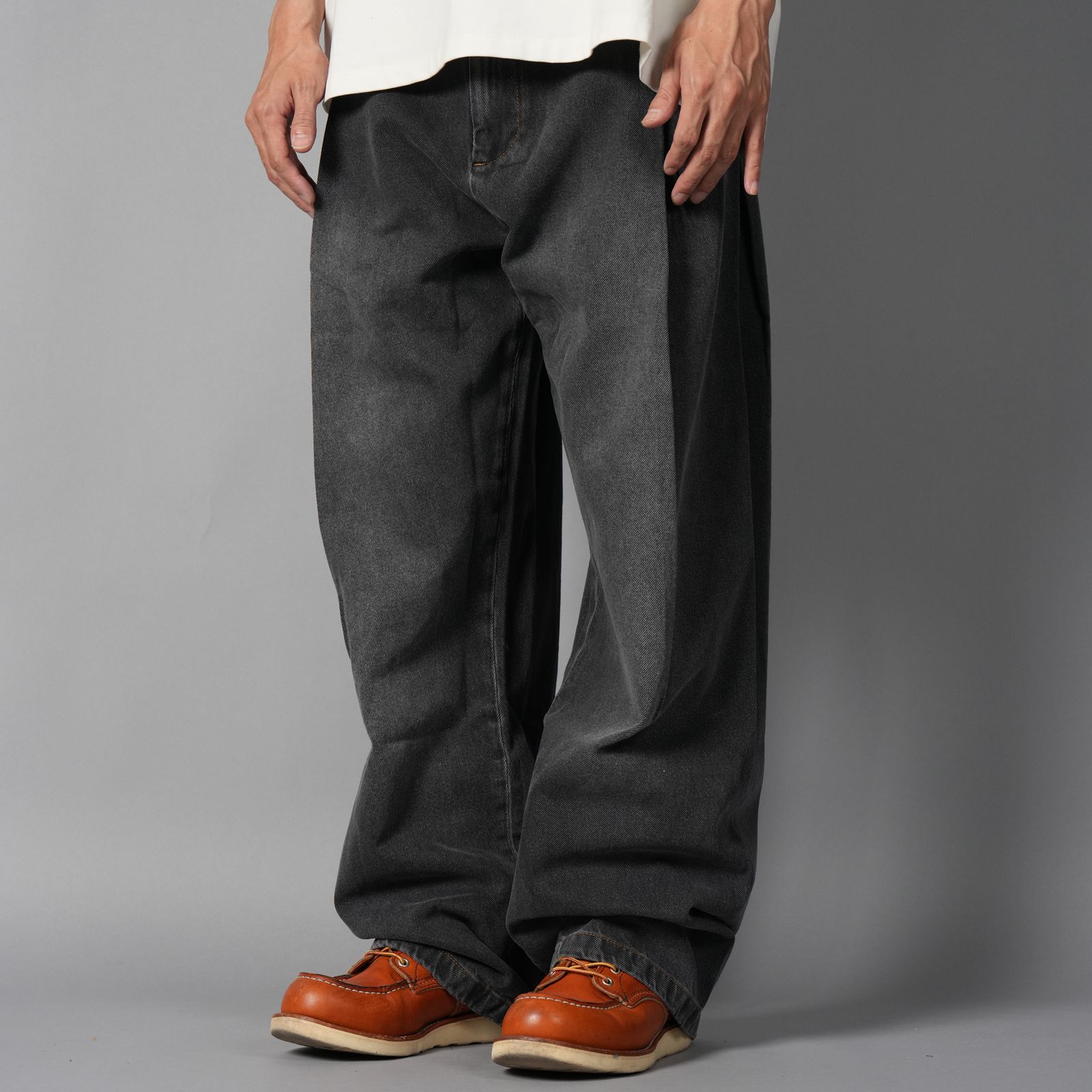 DENIM 440 BERMUDA JEANS / デニムパンツ (ストーン)
