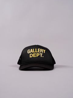 GD TRUCKER CAP / ギャラリーデプト トラッカーキャップ (ブラック)