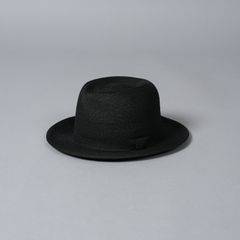 【残りわずか】【コラボ】ABACA PANAMA HAT feat.KIJIMA TAKAYUKI / パナマハット (ブラック)