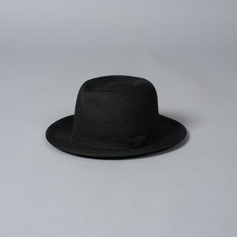 【残りわずか】【コラボ】ABACA PANAMA HAT feat.KIJIMA TAKAYUKI / パナマハット (ブラック)