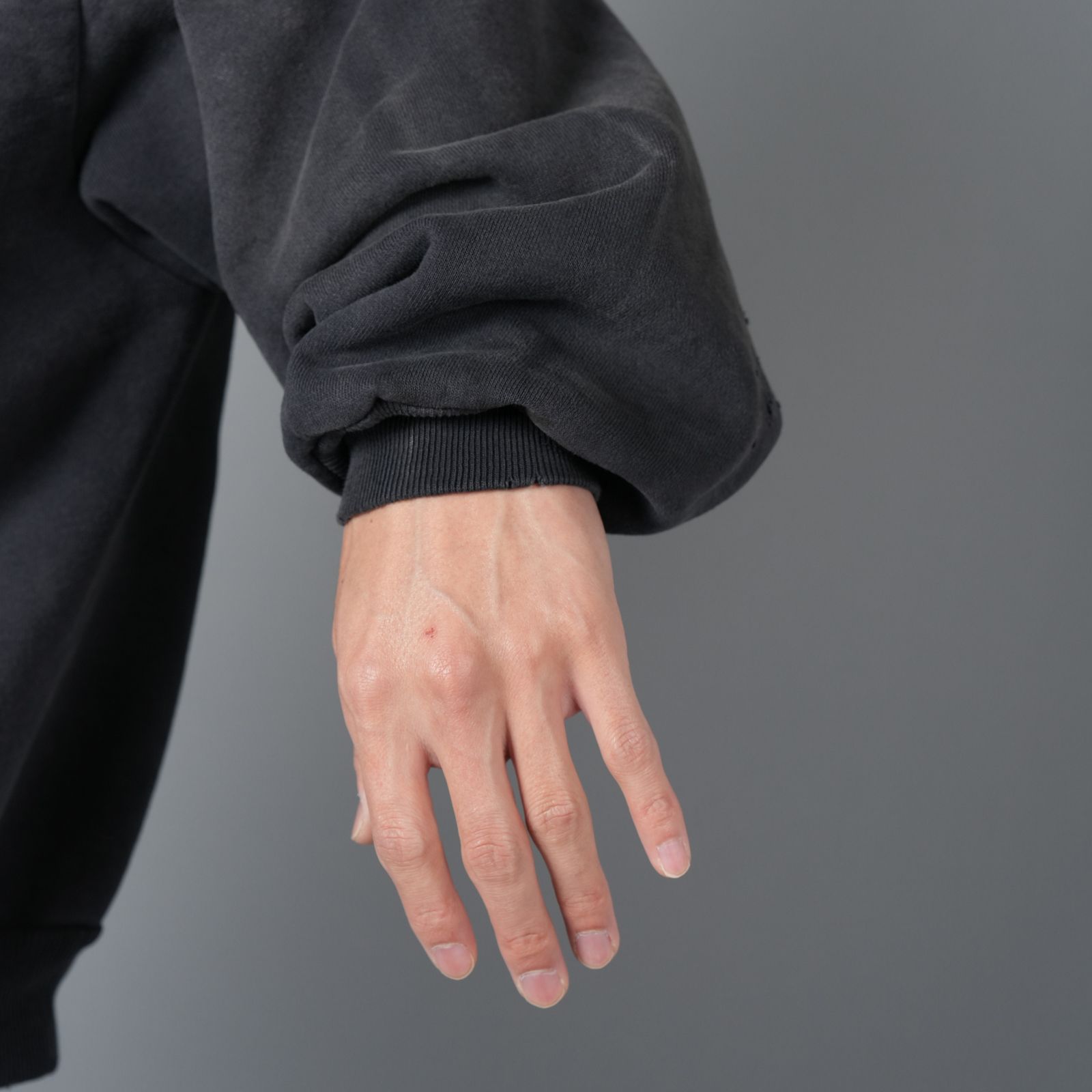 【残りわずか】【コラボ】SM-HR8-0000-C03 / FG_HOODIE / SNT OF GOD / BLK / パーカー・フーディー [オーバーサイズ](ブラック)