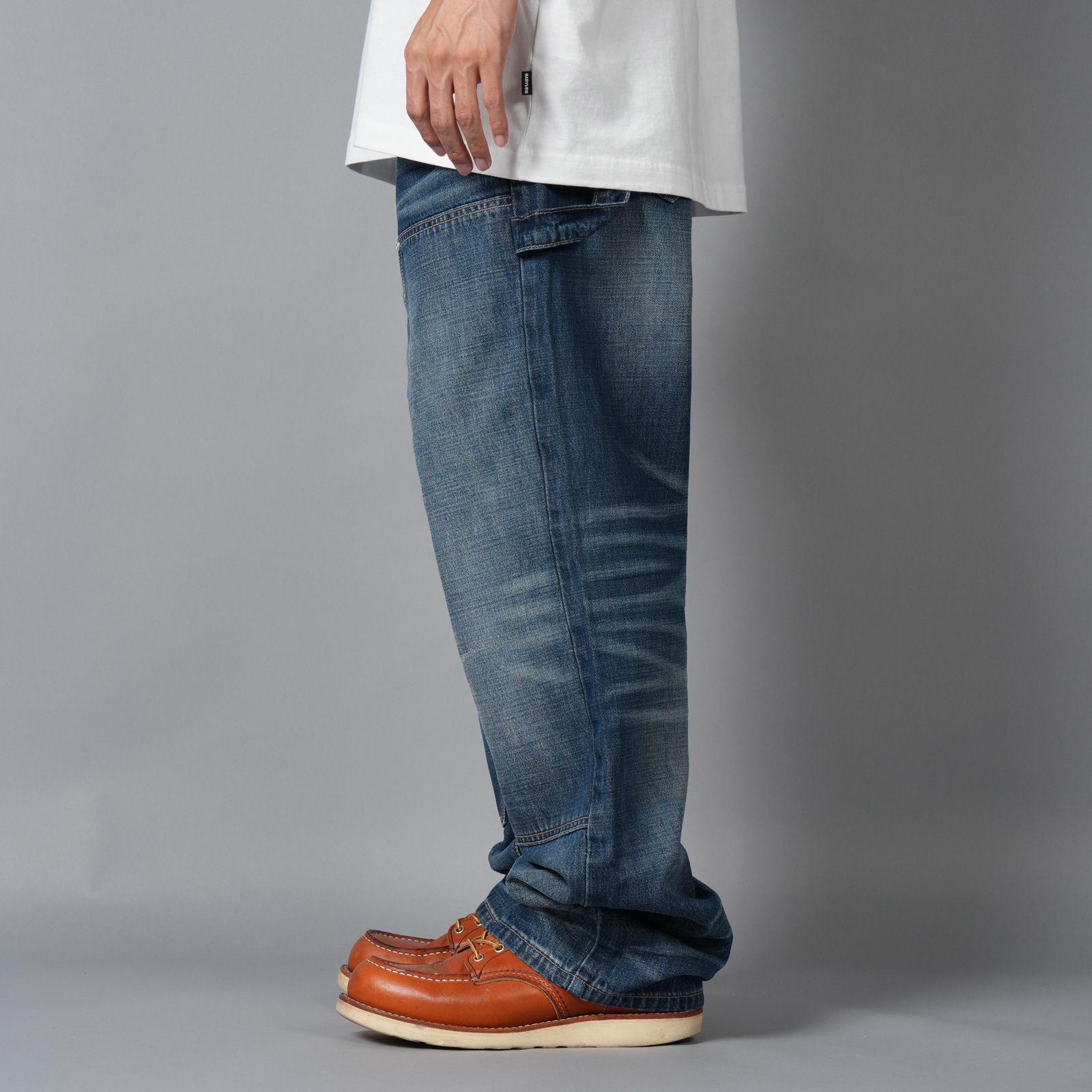 DOUBLE KNEE PANT / ダブルニーパンツ  (ワーカーズブルー)