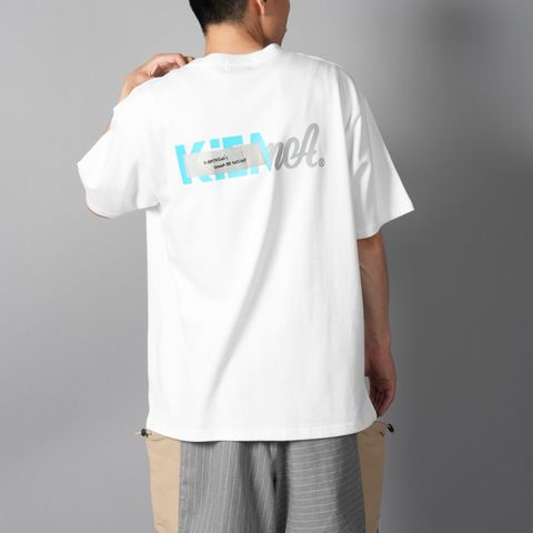 KiEMA LOGO TEE  / キーマ ロゴ Tシャツ (ホワイト) KCT016 KiEMA