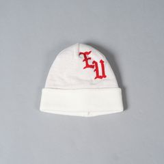 【ラスト1点】【コラボ】EU-HR1-0000-C08 / EU LOGO CL BEANIE / ビーニー (ホワイト)