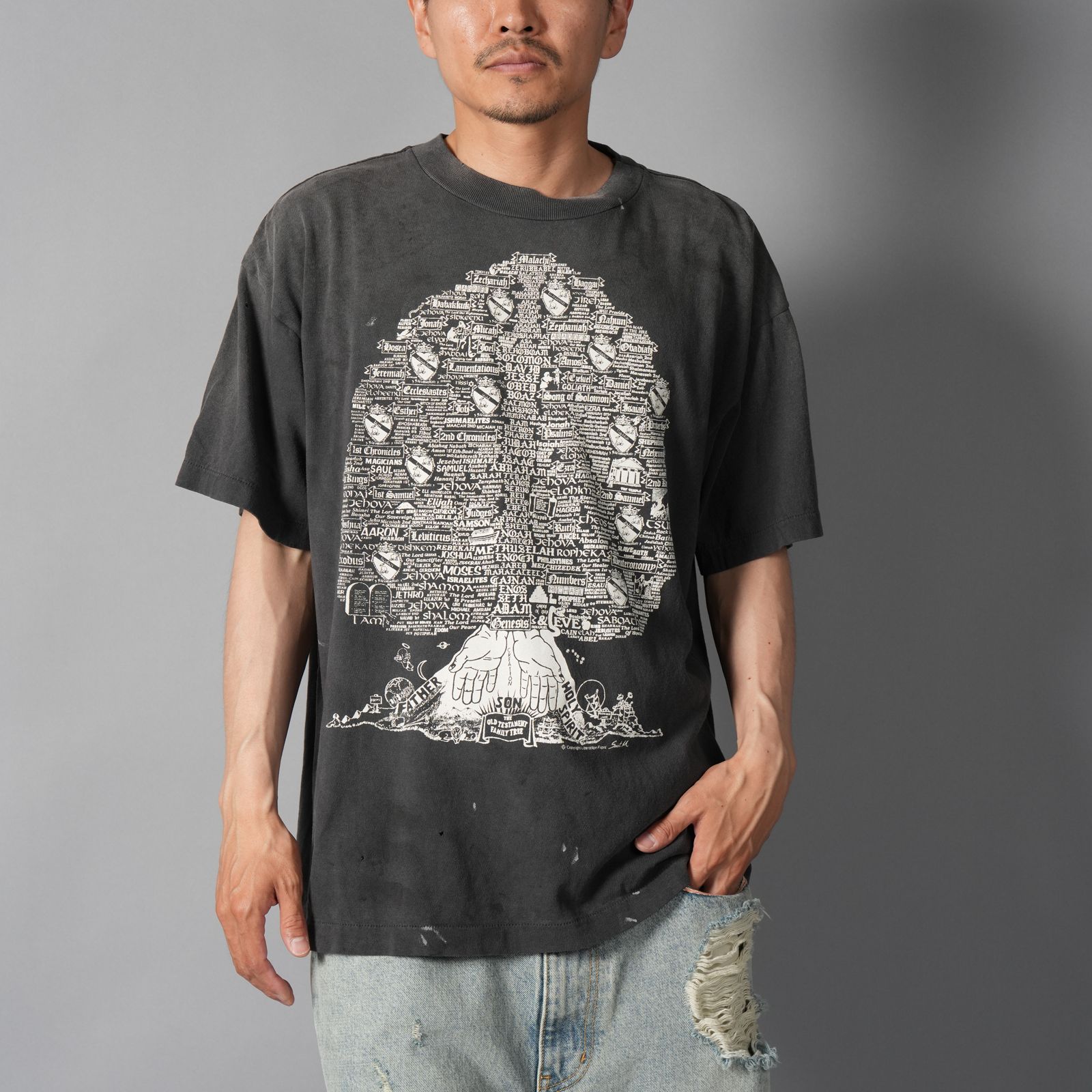 m&sさままとめ依頼 SAINT M×××××× - 【残りわずか】SM-MK8-0000-001 / SS T-SHIRT / TREE