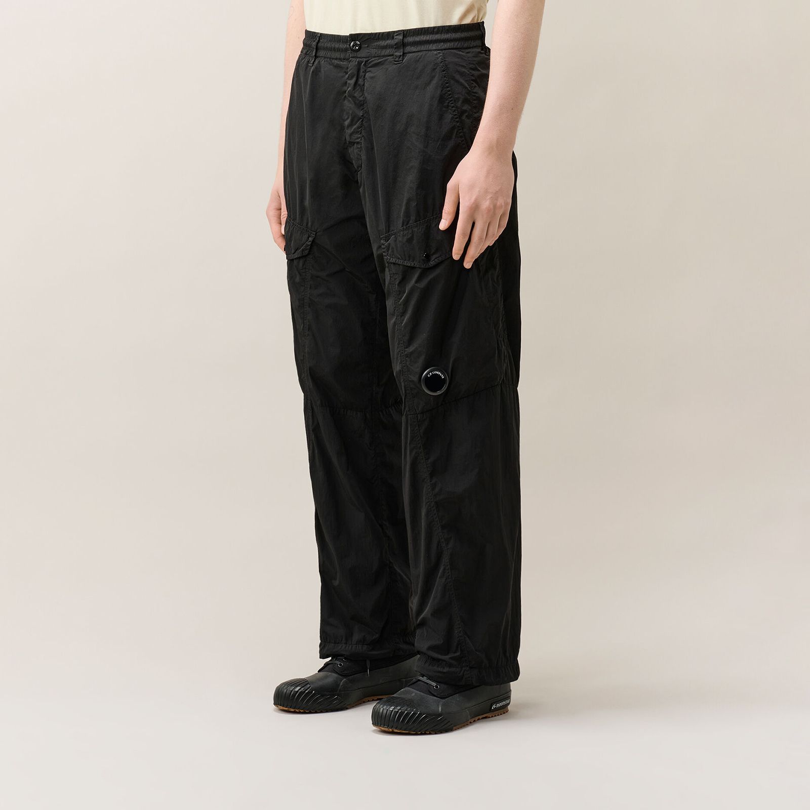 CHROME-R BOXY SEAMLESS CARGO PANTA / カーゴパンツ (ブラック)