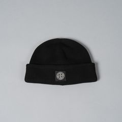 N100002 / RIBBED SOFT ORGANIC COTTON / ニットキャップ (ブラック)