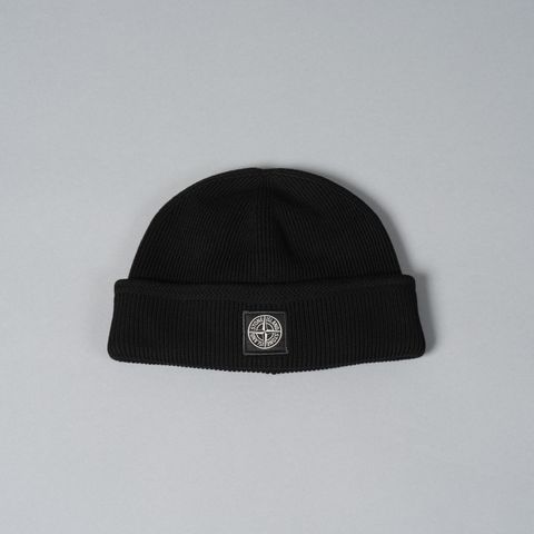 【再入荷】 N100102 / N100002 / RIBBED SOFT ORGANIC COTTON / ニットキャップ (ブラック)