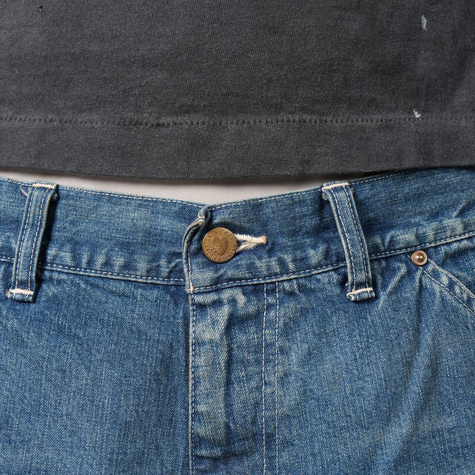 【ラスト1点】SM-HR8-0000-073 / DOUBLE KNEE SHORTS / BLUE / ダブルニーショーツ (ブルー)