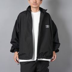 【ラスト1点】【限定】BASICKS X UMBRO NYLON TRACK JACKET & NYLON TRACK TROUSER / ナイロントラックジャケット / ナイロントラックパンツ / セットアップ (ブラック)