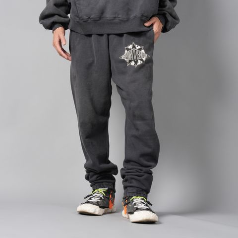 【ラスト1点】SM-YS1-0000-C47 /  DT_SWT PNT / ST TEARS / BLACK / スウェットパンツ (ブラック)