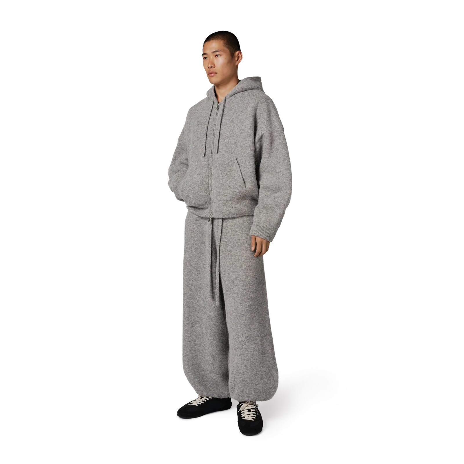 ALPACA KNIT CUFF PANT  / アルパカニットカフパンツ (アルパカクロウド)