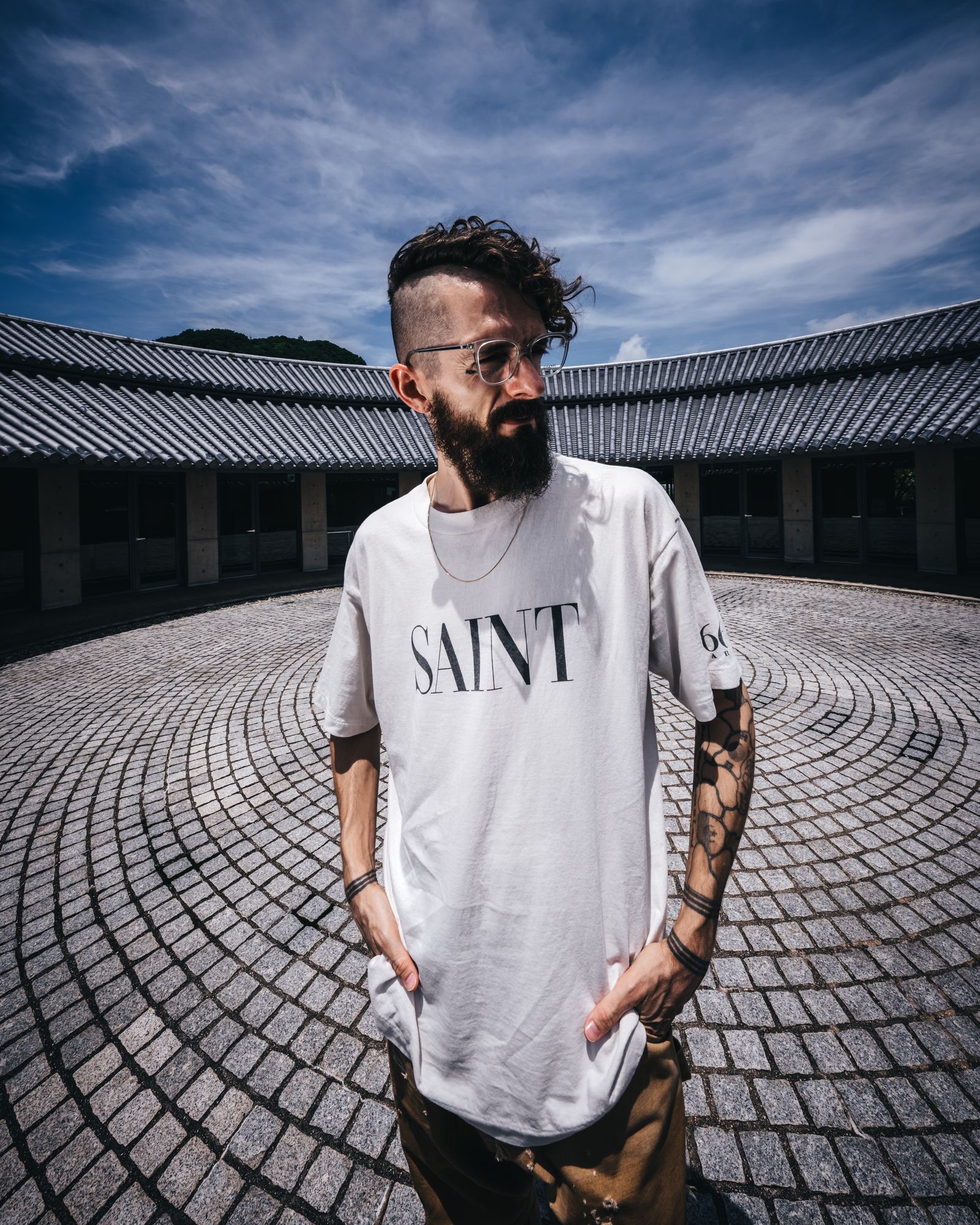 ★Saint Mxxxxxx 24秋冬★ CPFM コラボ サン Tシャツ SAINT Mxxxxxx 2024 FW 4thとして「CPFM:Cactus Plant Flea