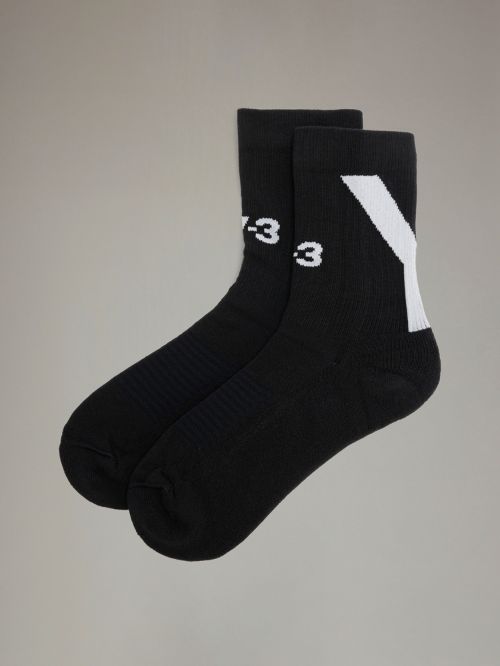 Y-3 SOCK HI  / ワイスリー  ソックス ハイ (ブラック)