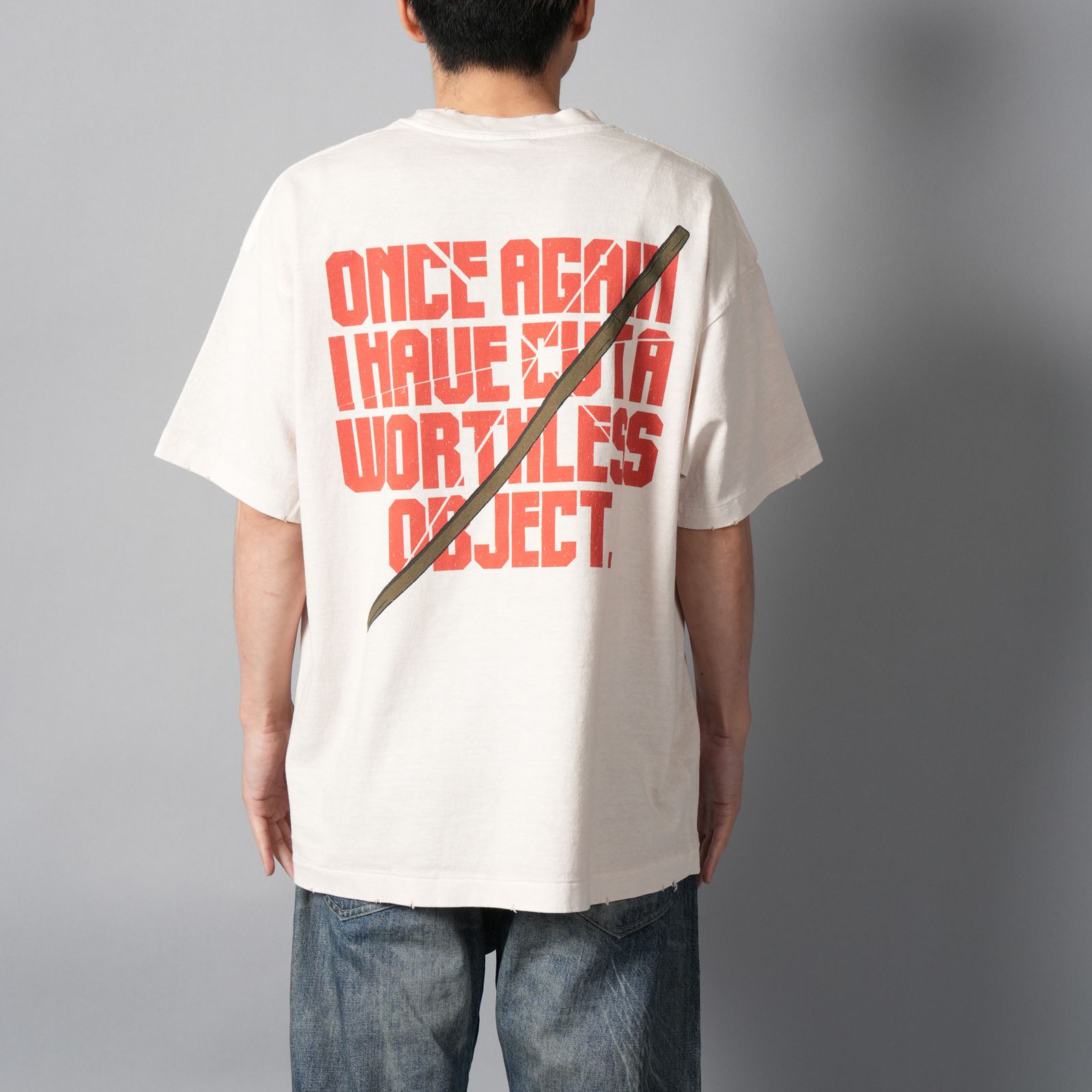 [LUPIN THE IIIRD]  S/S T-Shirt  (GOEMON)  / Tシャツ (ホワイト)